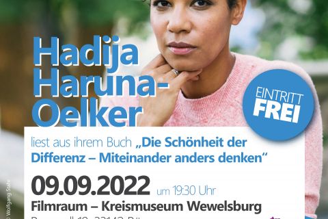 Fällt leider aus!!! "Die Schönheit der Differenz" Lesung mit Hadija Haruna-Oelker 